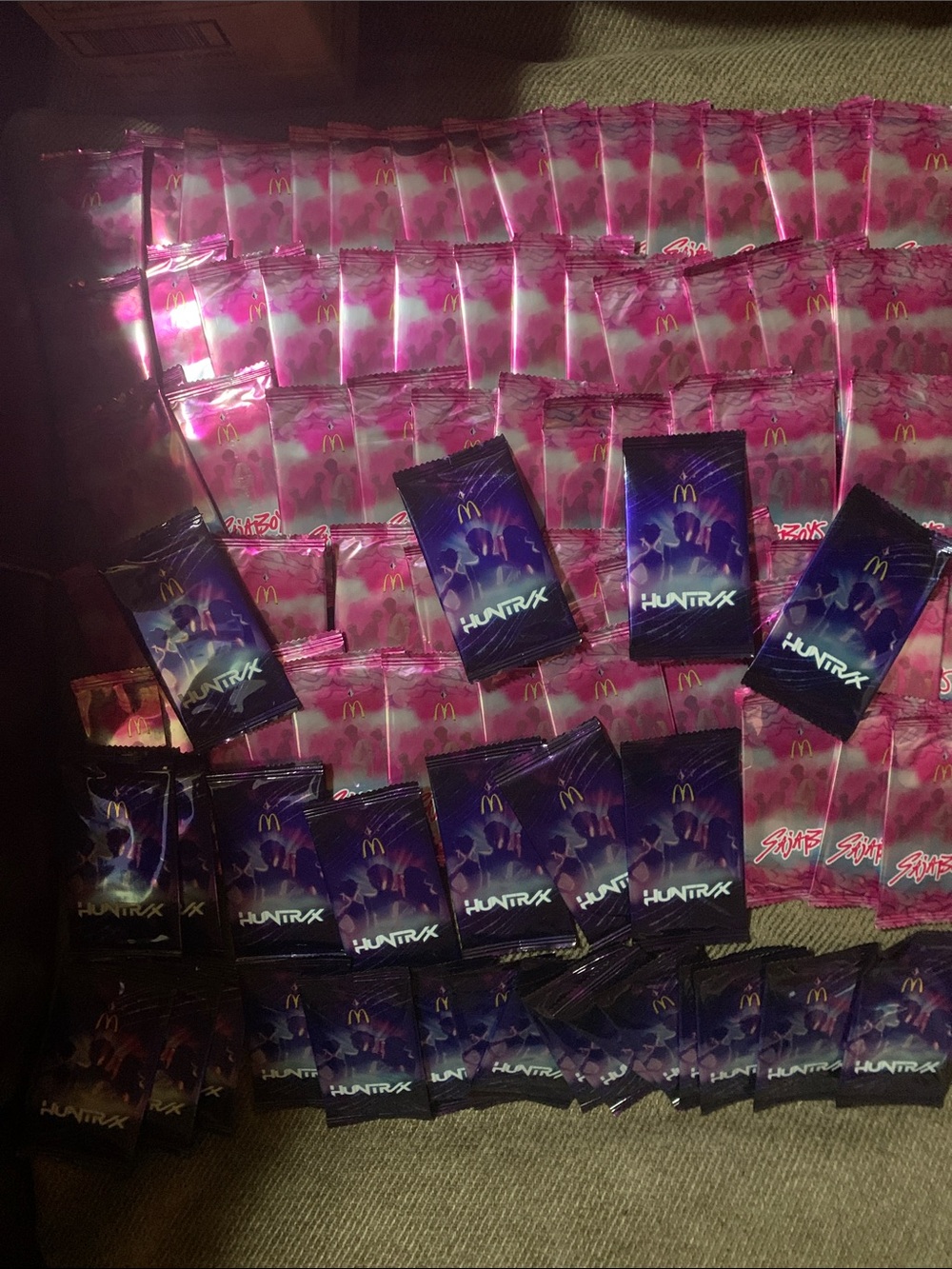 SEND OFFERS!!McDonald's HuntRx Promo Packs in Pink & Purple Gradient SEND OFFERS